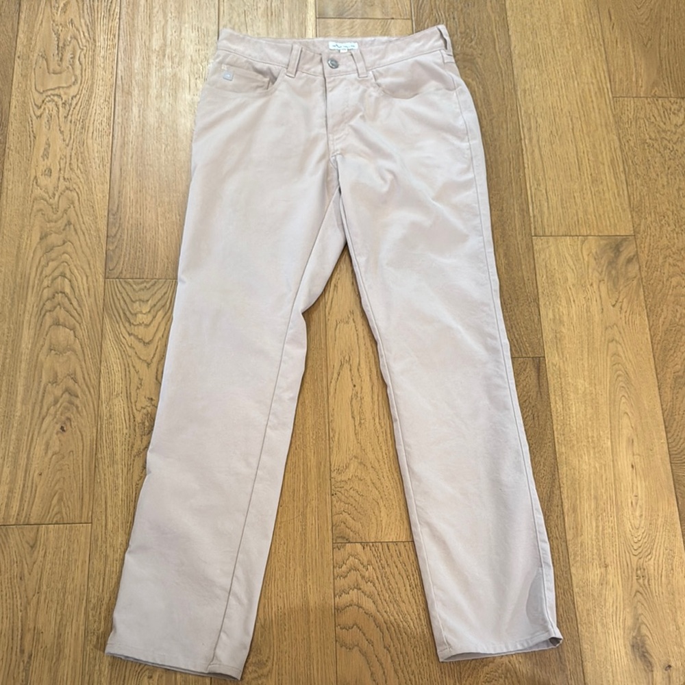 Peter Millar Beige Casual Pants